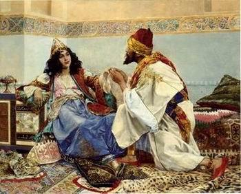 unknow artist Arab or Arabic people and life. Orientalism oil paintings 198 oil painting image